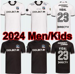 2024 2025 Colo Colo Soccer Jerseys 24 25 Palacios Home Away V.PIZARRO VIDAL Football Shirts TOP