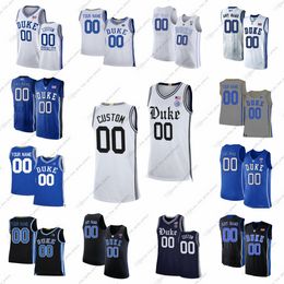 Custom NCAA Duke Blue Devils College Basketball Jerseys Mark Mitchell TJ Power Tyrese Proctor Christian Reeves Jeremy Roach Jaden Schutt Sean Stewart Ryan