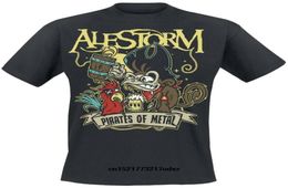 Men039s TShirts Men T Shirt Alestorm Pirates Of Metal Casual Black Funny TShirt Novelty Tshirt WomenMen039s3426844