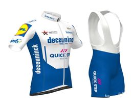 2020 New QUICKSTEP Pro Team Gel Pad Cycling Jersey Bib Sets Bicycle Cycle Cloth MTB Quick Dry Bike Clothing Ropa Ciclismo3176182