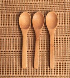 Wooden Jam Spooning Baby Honey Spoon Coffee Spoons Delicate Kitchen Using Condiment Small 1283cm6270831