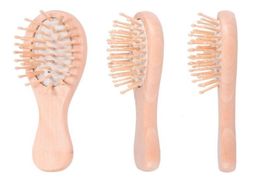 Bamboo Bristles Detangling Wooden Hair Brush Wet or Dry Oval Hairbrush 16453cm for Women Men and Kids 481 V26156519