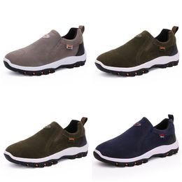 running shoes spring summer red black pink green brown mens low top Beach breathable soft sole shoes flat men blac1 GAI-42