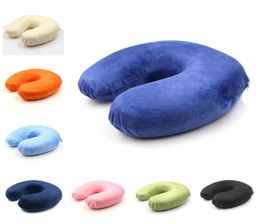 Car Plane Travel Portable Neck Rest UShaped Pillow Multifunction Memory Foam UShaped Pillow Siesta Soft UShaped Pillow DH07605007529