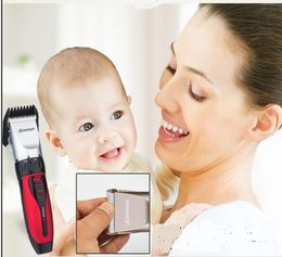 professional baby hair clipper trimmer ceramic head cutting low noise infant precision clipper kid barber hairdressing children ha4591281