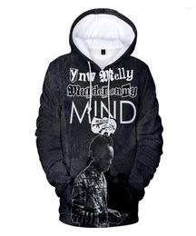 Men039s Hoodies 2023 YNW Melly Men Women Print American Rapper Sweatshirt Hip Hop Harajuku 3D Plus Size Coat4616152