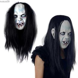 Designer Masks Ghost Mask Halloween Cosplay Costumes Horrific Mask Creepy Terrifying Toothy Zombie Ghost Mask Moriarty Scream