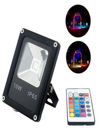 10W Colour Changing RGB LED Flood Light Colour Changing IP65 Waterproof Lamp For Highway Outdoor Wall6818751