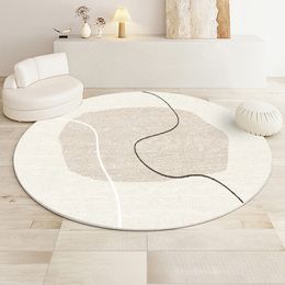 Customised carpet circular computer chair floor mat