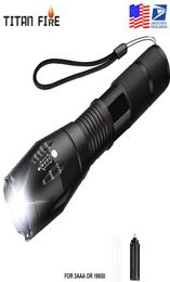 Outdoor Led flashlight 2000LM Ultra Bright linterna Waterproof Torch T6 Camping lights 5 Modes Zoomable Light8622503