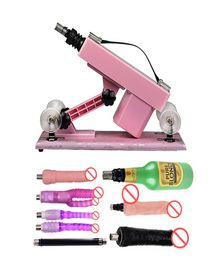 Powerful Sex Toy Machine For Man Woman Automatic Love Machines with Masturbation Cup Dildos Accessories Couples Fucking Device1578405