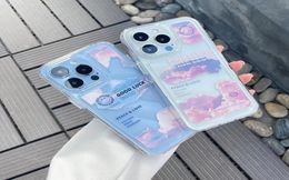 Space phone cases for iPhone 13 12 11 Pro max transparent antidrop air bag XR XS X 8 7plus s21fe silicone protection Samsung s22 9599297