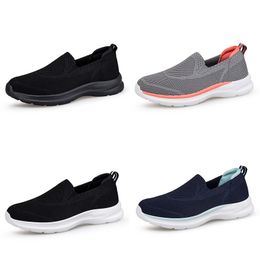 Spring New Comfortable Soft Sole One Step Step Step Fit for Women Shoes in Large Size Middle Age Strong running Shoes for Men Shoes GAI 002