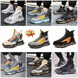 Athletic Shoes GAI Outdoor Men Shoe Hiking Sports Non-Slip Wear-Resistant Training Shoes Sneaker soft comfort ventilate high platform black white breathable