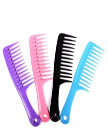 Wide Teeth Hairdressing Comb Tranparent Hair Wig Comb For Hairstyling Detangle Big Hair Ideal For Long Smooth 238cm1679252