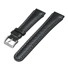 22mm Leather Bracelet Watch Band Wristbands Unisex Replacement Strap with Buckle Casual Fashion Ergonomic for Suunto X-lander H091280t