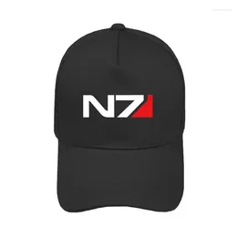 Ball Caps N7 Mass Effect 3 Baseball Men Systems Alliance Military Emblem Game Cotton Women's Hip Hop Outdoors H250