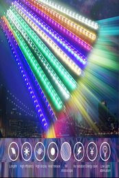 305080cm Meteor Shower Tube Outdoor Meteor Rain Light Waterproof 8 Tubes LED String Light For Christmas Wedding Party Decoration8686366