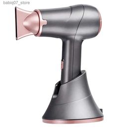 Hair Dryers Wireless Dryer Rechargeable Portable Travel Hairdryer Blower Salon Styling Tool 5000mAh 300W Hot and Cool Air Q240306