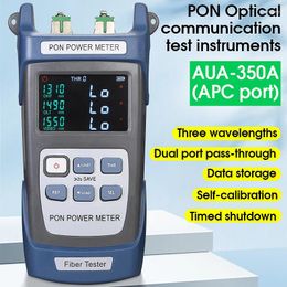 Fibre Optic Equipment COMPTYCO AUA-350A/U APC/UPC Port(optional) Optical PON Power Metre FTTX/ONT/OLT 1310/1490/1550nm