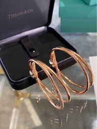 High version Celebrity Same Style New Knot Bracelet Gold Quality Thick Plated 18k Hand Set Smooth Face PBHQ