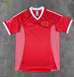 Soccer Jerseys China retro soccer jersey Chinese national team classic vintage Zhiyi Fan football shirtH240306