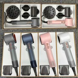 Hair Dryers Ultra high speed hair dryer 110V/220V professional design anion tool constant electric Q240306