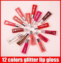 HANDAIYAN 12 Colours Candy Jelly Lip Gloss Mirror Moisturising Liquid Lipstick Long Lasting Makeup Lipgloss Plumping Lip2312625