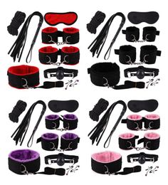 Restraints for Sex PALOQUETH 10 Pcs BDSM Toys Leather Bondage Sets Restraint Kits Sex Things for Couples4814500