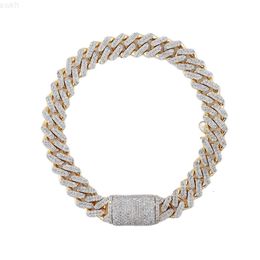 New Trendy Design Fine Jewellery Bracelets and Bangles Iced Out Cuban Link Chain Hiphop Bracelet at Bulk Price