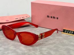 Fashion designer MuMu designed sunglasses for outdoor beach trips outdoor daily wear with women's multi-color choice