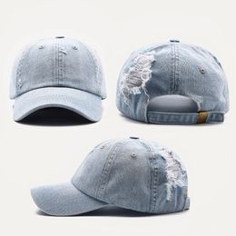 2021 Men's and Women's Baseball Caps Wearing Faded Looking Cowboy Baseball Caps Fashion Personality Pointed Hats315k