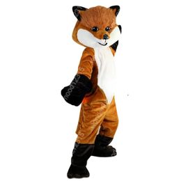 Attractive Fox Dog Mascot Costume Walking Halloween Large-scale Advertising Play Suit Party Role Play Costume