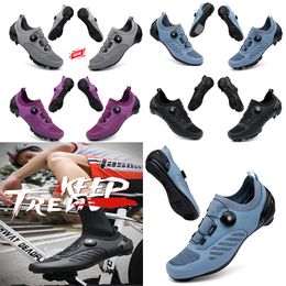 designer Cycling Shoes Men Sports Dirt Road Bike Shoes Flat Speed Cycling Sneakers Flats Mountain Bicycle Fazootwear SPD Cleatscz Shoes 36-47 GAI