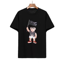 Designer Men Pa T Shirt Luxury Tees Print Palms T Shirts Mans Angles Shirts Guillotine Bear Printed Short Sleeve Truncated Angles Tees Angel T Shirt 150