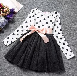 Winter Girl Long Sleeves Dress Kids Tulle Costume For Girls Clothes Shool Casual Children Clothing Girl 2 3 4 5 6 Years Dresses9060128