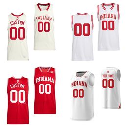 Custom NCAA Indiana Hoosiers College Basketball Jerseys Xavier Johnson Anthony Leal Mackenzie Mgbako Jakai Newto Rayford Malik Reneau Payton Sparks