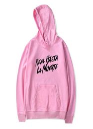 Anuel AA Album Real Hasta La Muerte Hoodies Men Women Hip Hop Hoodie Sweatshirt Spring Autumn Male Ladies Kpop Hoodies Full X09795670