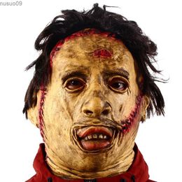 Designer Masks Texas Chainsaw Massacre Leatherface Mask Halloween Horror Fancy Dress Party Cosplay Latex Masks