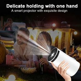 Projectors Magcubic Projector Hy300 4K Android 11 Dual Wifi6 200 ANSI Allwinner H713 BT5.0 1080P 1280*720P Home Cinema Outdoor Projetor Q2403063