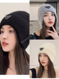 designer hat caps luxury hatsHats 2023 Designer for Women High Quality Fall/winter Thermal Knit Ski Brand Plaid Skull Hat Bonnet Cap Beanie