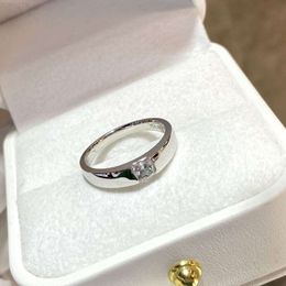 Custom New Product 0.356ct Princess Cut Lab-grown Diamond Men Ring 18k White Gold Ring for Men
