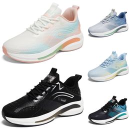 2024 hot sale running shoes men women Deep Black Pink Peach Sky Beige White Split Orange Burgundy Khaki Green mens trainers sports fashion sneakers GAI