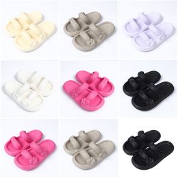 Summer new product slippers designer for women shoes white black pink blue soft comfortable beach slipper sandals fashion-010 womens flat slides GAI outdoor shoes