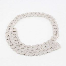 Xingsheng Jewellery Wholesale Price Hiphop Jewellery Thin S925 Sterling Silver 16mm Miami d Vvs Moissanite Cuban Link Chain
