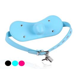 BDSM Open Mouth Gag Plug Bondage Slave Restraints Leather Belt In Adult Games For Couples Fetish Oral Sex Toys For Women Men HS56859725