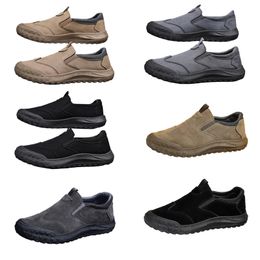 Men's shoes, spring new style, one foot lazy shoes, comfortable and breathable Labour protection shoes, men's trend, soft soles, sports and leisure shoes a111 trendings