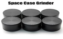 Space Case Grinders 5563mm Herb Smoking Grinder 24 Pieces Tobacco With Triangle Scraper Aluminium Alloy Material Herbal Spice Cr9364077