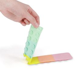 Toys Suction Cup Square Pad Silicone Sheet Children Stress Relief Squeeze Toy Antistress Soft309p273W9049942