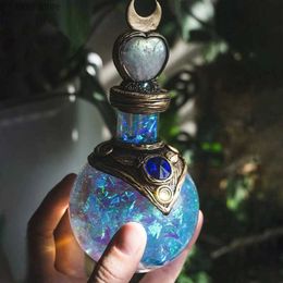 Decorative Objects Figurines Magic potion bottle decoration ornaments home courtyard design resin handicrafts decoration creative ornaments T240306